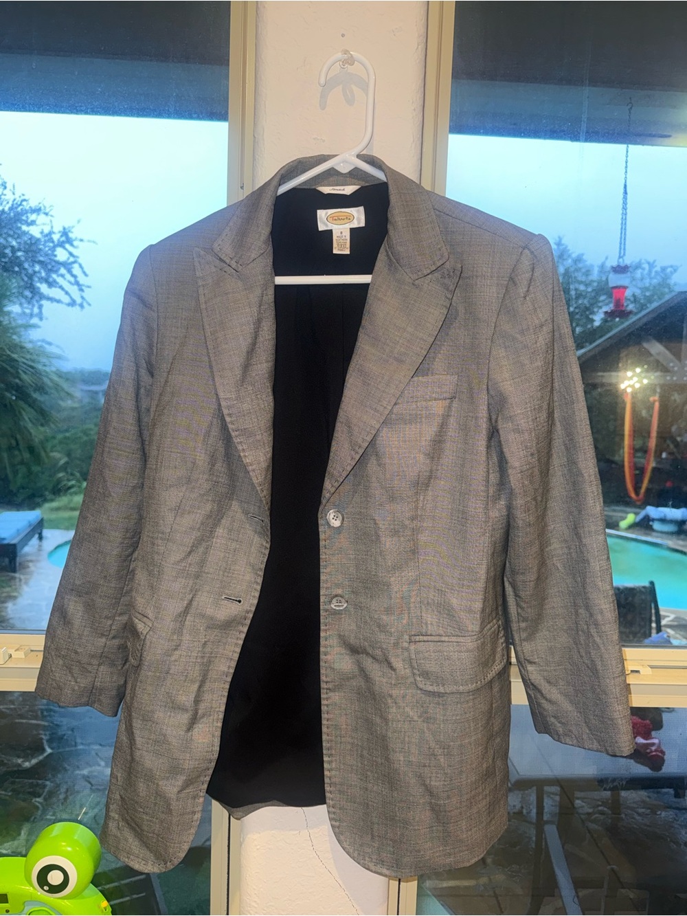 Talbots Gray Blazer Jacket | Women’s Size 10 | Career Office